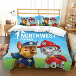 3d Customize Paw Patrol Et Et Bed 3d Customized Duvet Cover Bedding Set