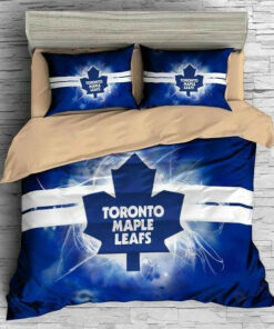 3d Customize Toronto Maple Leafs Bedding Set Duvet Cover