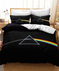 3d Pink Floyd The Dark Side Of The Moon Album Cover Bedding Set