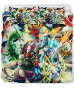 3d Pokemon Legends Duvet Cover Bedding Set