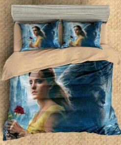 3d Printed Beauty And The Beast Musical Romantic Movie Bedding Set (duvet Cover & Pillow Cases)
