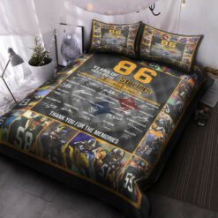 86th Pittsburgh Steelers Bedding Set