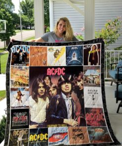 Acdc Albums Cover Poster Quilt Blanket