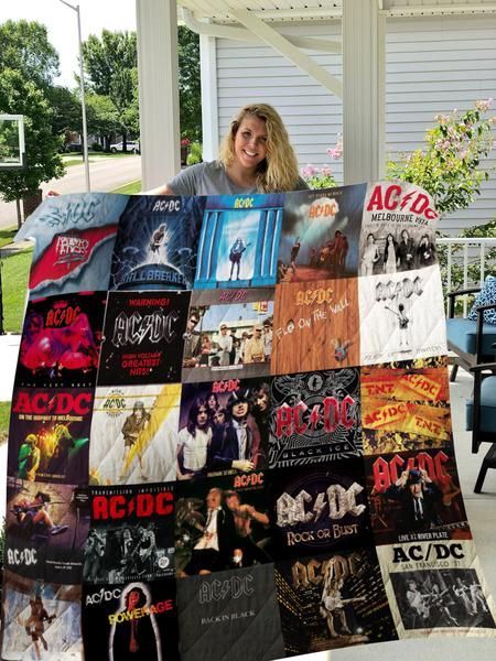 Acdc Quilt Blanket 0251