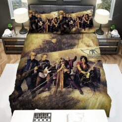 Aerosmith Performing Bed Sheets Duvet Cover Bedding Sets
