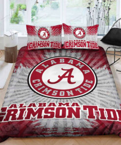 Alabama Crimson Tide Bedding Set Sleepy (duvet Cover & Pillow Cases)