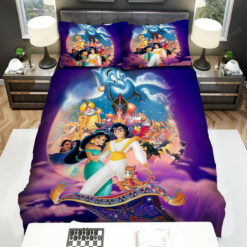Aladdin And The Magic Lamp Characters Bed Sheets Duvet Cover Bedding Sets