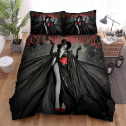 Album Black Widow In This Moment Bed Sheets Spread Comforter Duvet Cover Bedding Sets