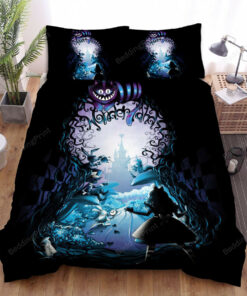 Alice In Wonderland (i) (2010) Collection Movie Poster Bed Sheets Duvet Cover Bedding Sets