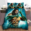 Aquaman Solo Poster Bed Sheets Spread Comforter Duvet Cover Bedding Sets