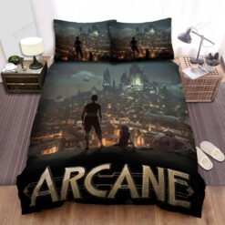 Arcane (2021) Movie Poster Bed Sheets Duvet Cover Bedding Sets