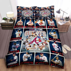 Atlanta Braves All-time Greats Bedding Set