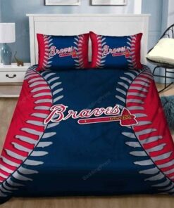 Atlanta Braves Bedding Set (duvet Cover & Pillow Cases)