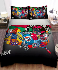 Basketball Logo Basketball Bed Sheets Duvet Cover Bedding Sets