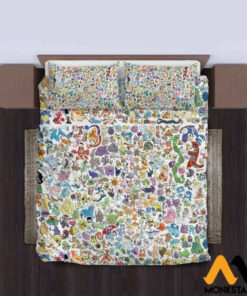Bedding Set Pokemon Duvet Cover Pillow Cases