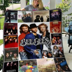 Bee Gees Band Quilt Blanket