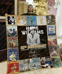 Bl 8211 Hank Williams Quilt Blanket