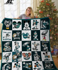 Bl Philadelphia Eagles Quilt Blanket