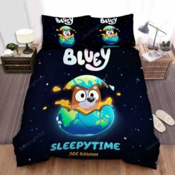 Bluey Bingo Sleepytime Bed Sheets Spread Duvet Cover Bedding Sets