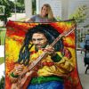 Bob Marley Quilt Blanket