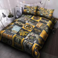 Boston Bruins Hockey V1 Bedding Set