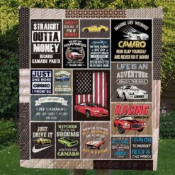 Camaro Quilt Blanket