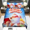 Captain Underpants Characters Bed Sheets Duvet Cover Bedding Sets