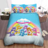 Care Bears Welcome To Care-a-lot Bed Sheets Spread Duvet Cover Bedding Sets