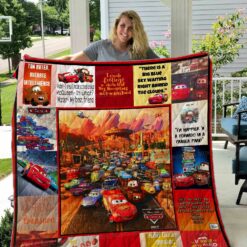 Cars Movie Quilt Blanket 01