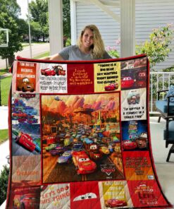 Cars Movie Quilt Blanket 01