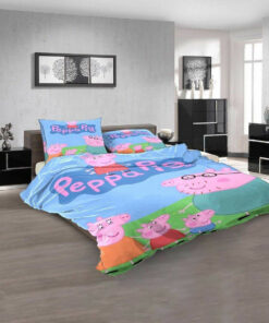 Cartoon Movies Peppa Pig D 3d Bedding Sets Duvet Cover Pillow Cases