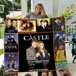 Castle Tv Series Quilt Blanket