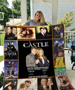 Castle Tv Series Quilt Blanket