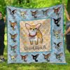 Charming Chihuahua Collectorâ€™s Edition Quilted Blanket Bz23