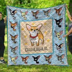 Charming Chihuahua Collector’s Edition Quilted Blanket Bz23