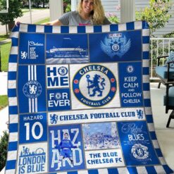 Chelsea Fc Ver 02 All Season Plus Size Quilt Blanket