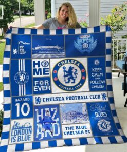 Chelsea Fc Ver 02 All Season Plus Size Quilt Blanket