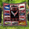 Chevrolet Corvette Quilt Blanket