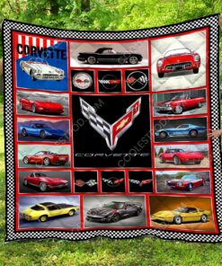 Chevrolet Corvette Quilt Blanket