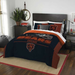 Chicago Bears Bedding Set (duvet Cover & Pillow Cases)