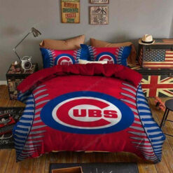 Chicago Cubs Bedding Set (duvet Cover & Pillow Cases)