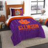 Clemson Tigers Bedding Set (duvet Cover & Pillow Cases)