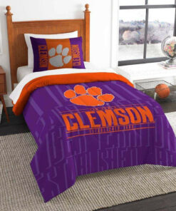 Clemson Tigers Bedding Set (duvet Cover & Pillow Cases)
