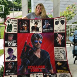 Cobra 1986 Quilt Blanket For Fans Ver 17