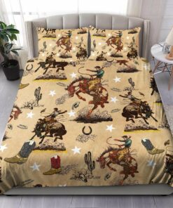Cowboy Bedding Set Bed Sheets Spread Duvet Cover Bedding Sets
