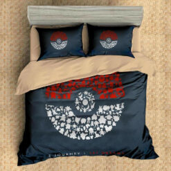 Custom 3d Pokemon Duvet Cover Bedding Set