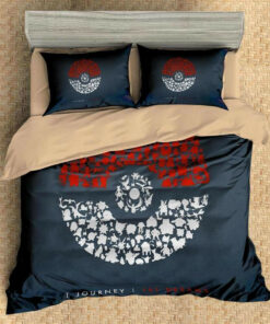 Custom 3d Pokemon Duvet Cover Bedding Set