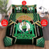 Custom Name Boston Celtics Bedding Set Custom Name Boston Celtics Duvet Cover Boston Celtics Comforter Sets Boston Celtics Nba Fan Tdv04