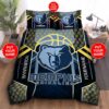 Custom Name Memphis Grizzlies Bedding Set Custom Name Memphis Grizzlies Duvet Cover Custom Name Memphis Grizzlies Comforter Sets Tdv016