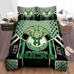 Custom Name Milwaukee Bucks Bedding Set